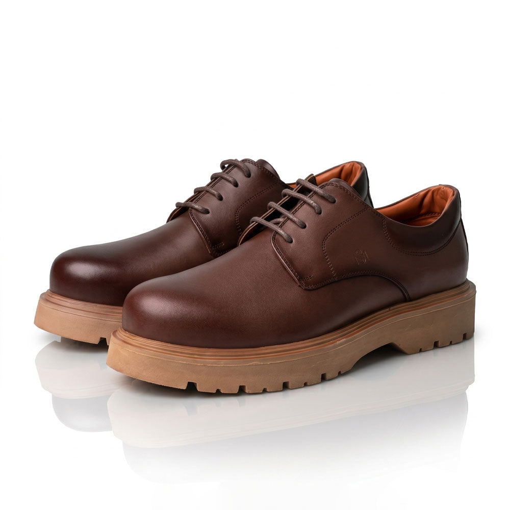 Chunky Shoes M1 - حذاء رجالي جلد طبيعي