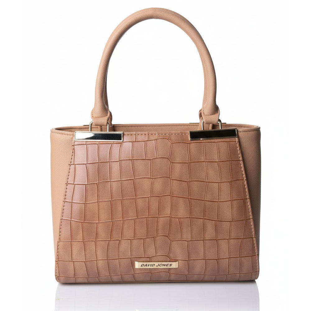 Hand bag Luxurious leather with a cross hand BG33-287