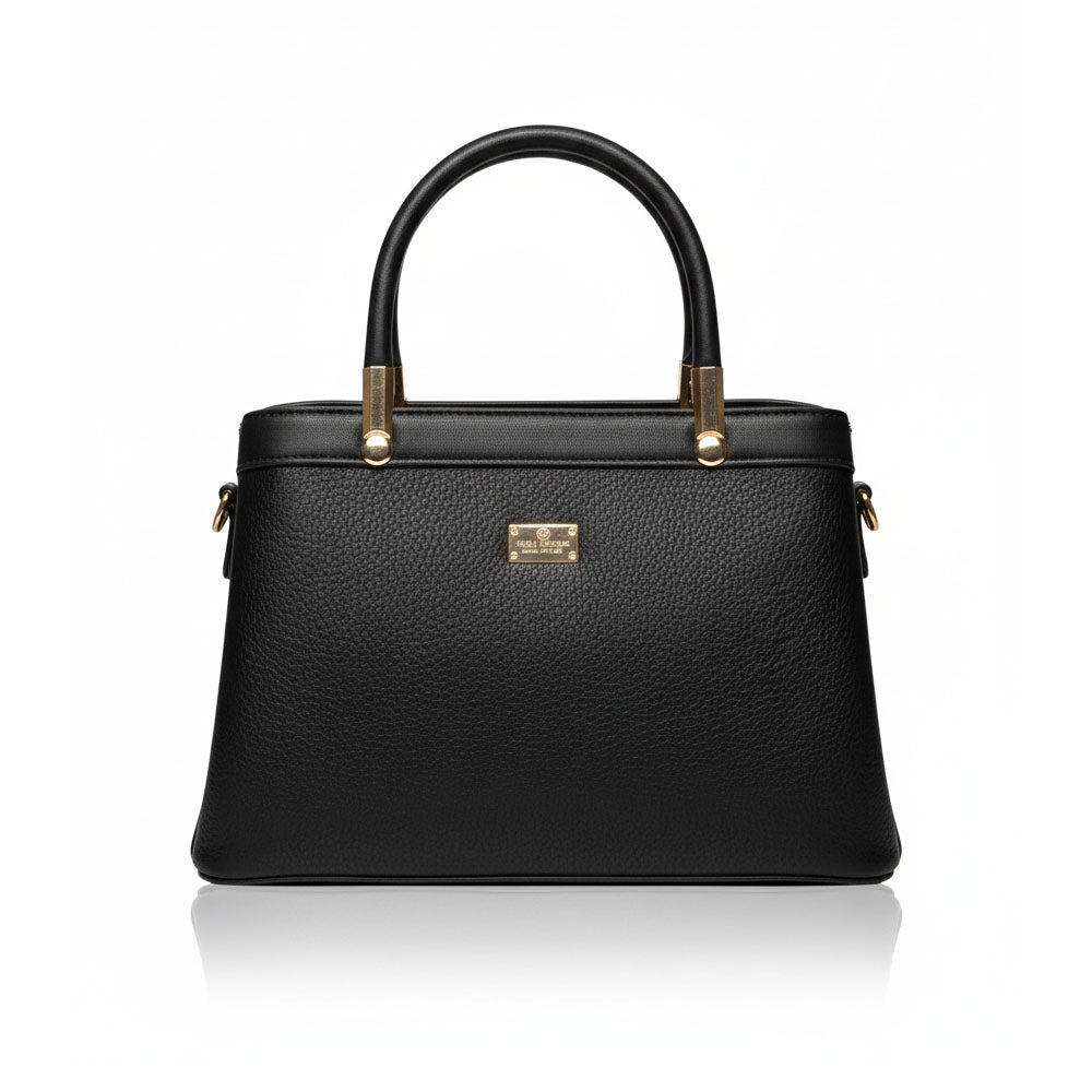 Luxury leather handbag accessory with strap Bg4- 244