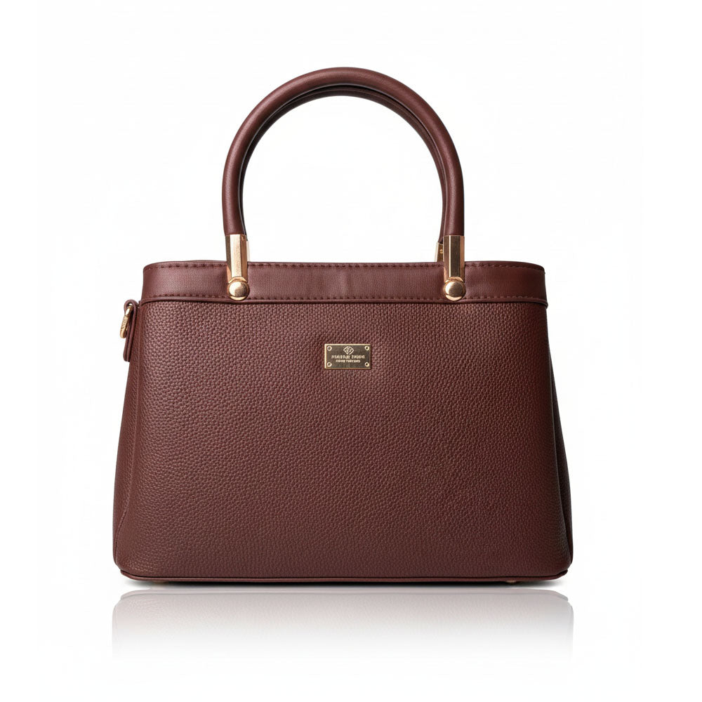 Luxury leather handbag accessory with strap Bg4- 244