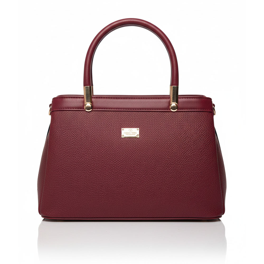 Luxury leather handbag accessory with strap Bg4- 244